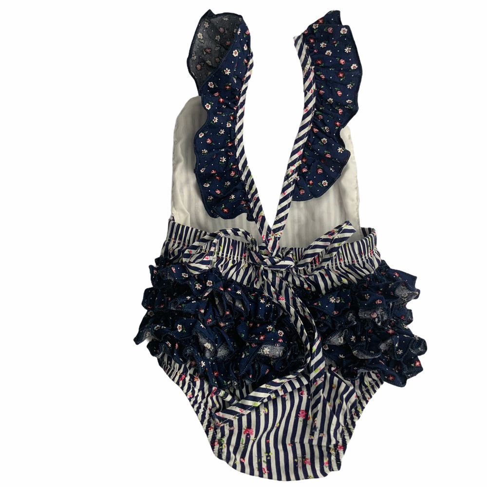 MESSY Code Baby Ruffle Romper Size S (3-6m) - Picture 4 of 6